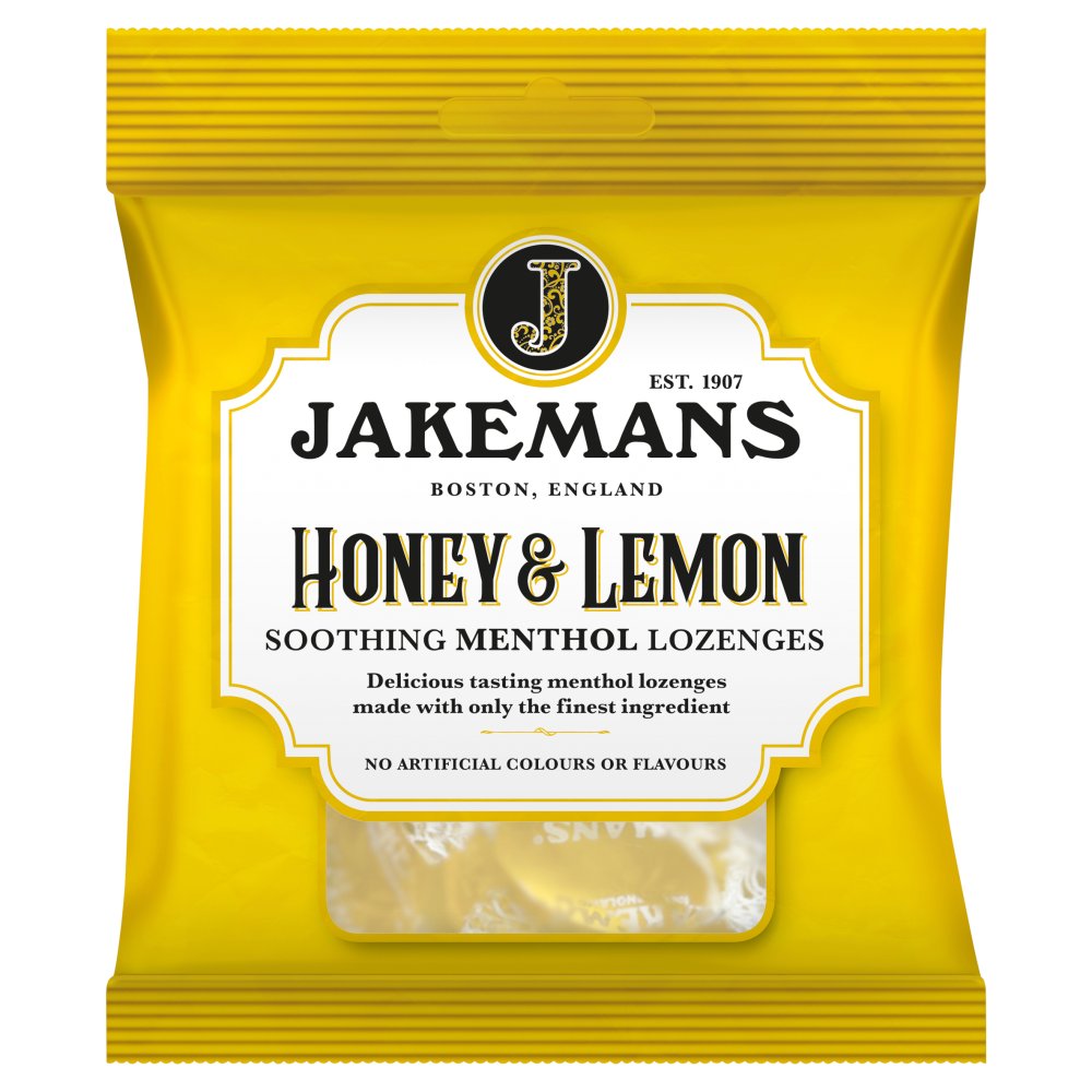 J/MANS LOZENGES HNY & LEMON 12x73g