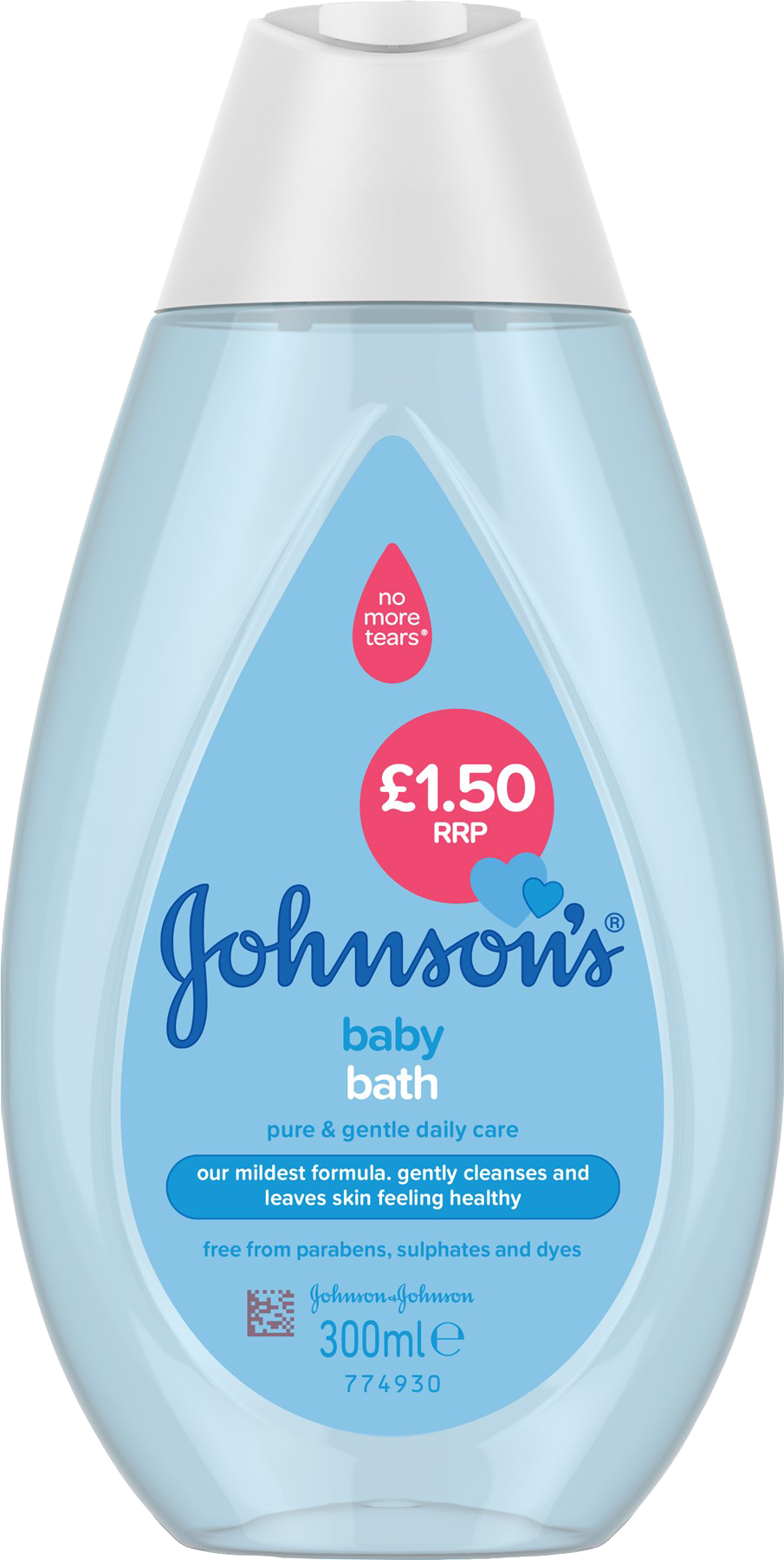 JOHNSONS BABY BATH (6x300ml)