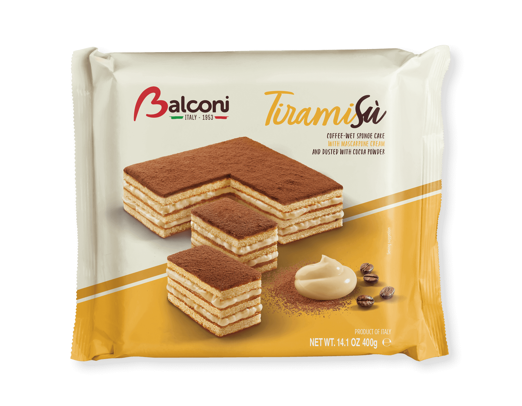 BALCONI TIRAMISU DESSERT CAKE  1x400gm