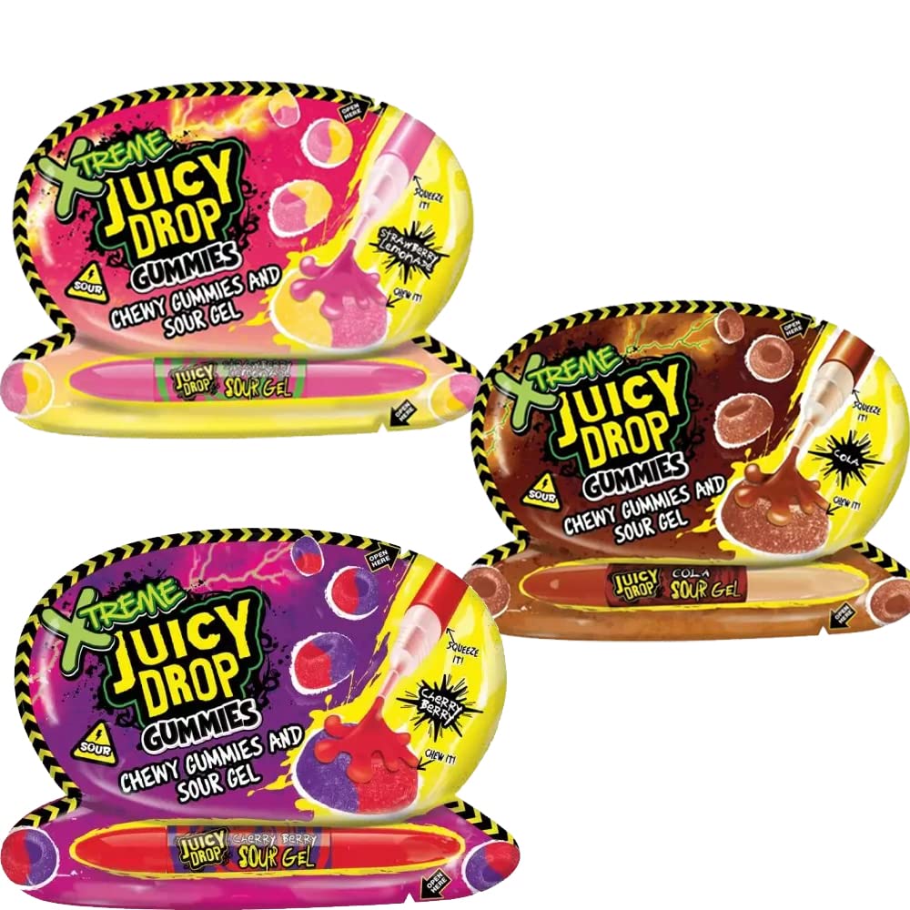 BAZOKA JUCY DROP GUMMIES 12xRRP