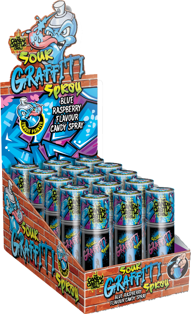 SOUR GRAFFITI SPRAY x15's RRP  new