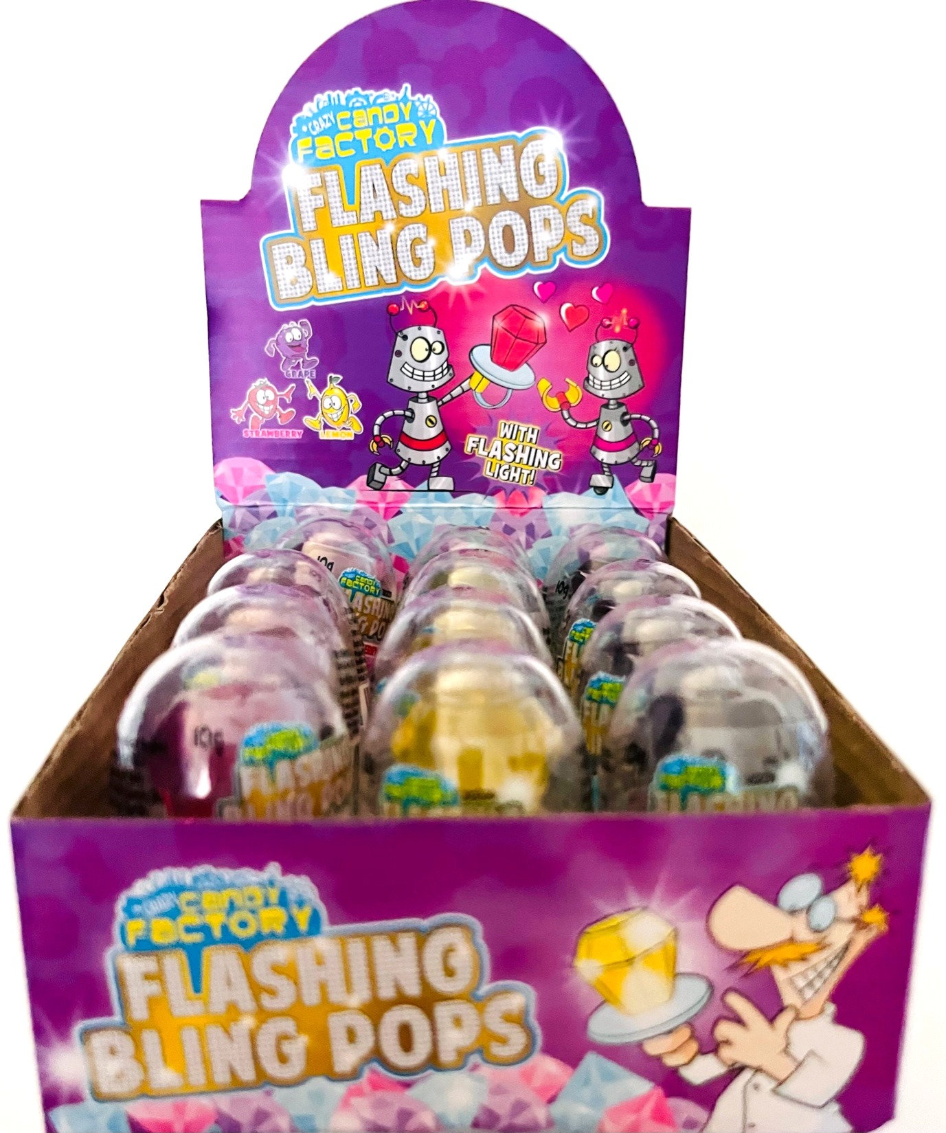 FLASHING BLING POPS 12 x RRP