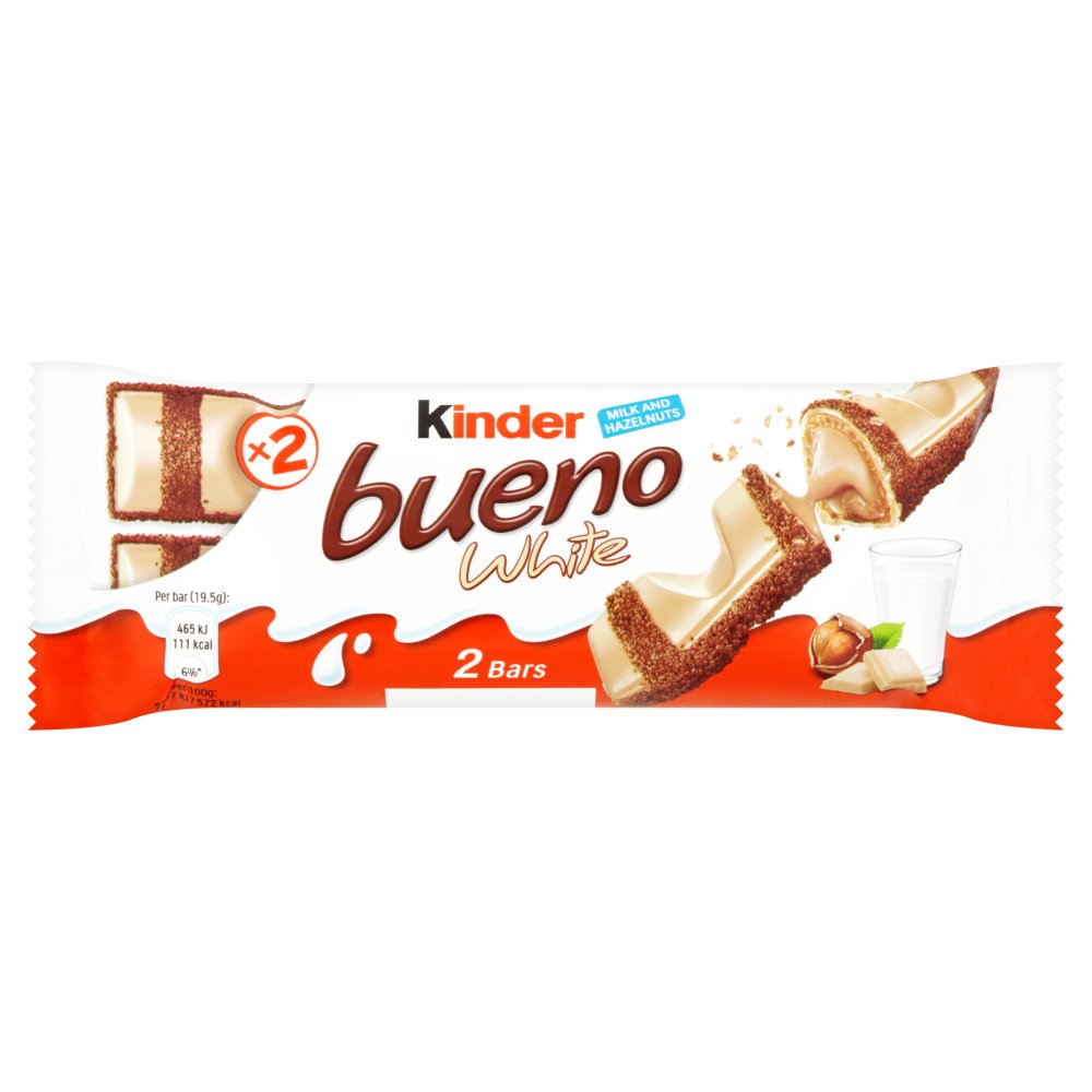 KINDER BUENO WHITE (30x39g)