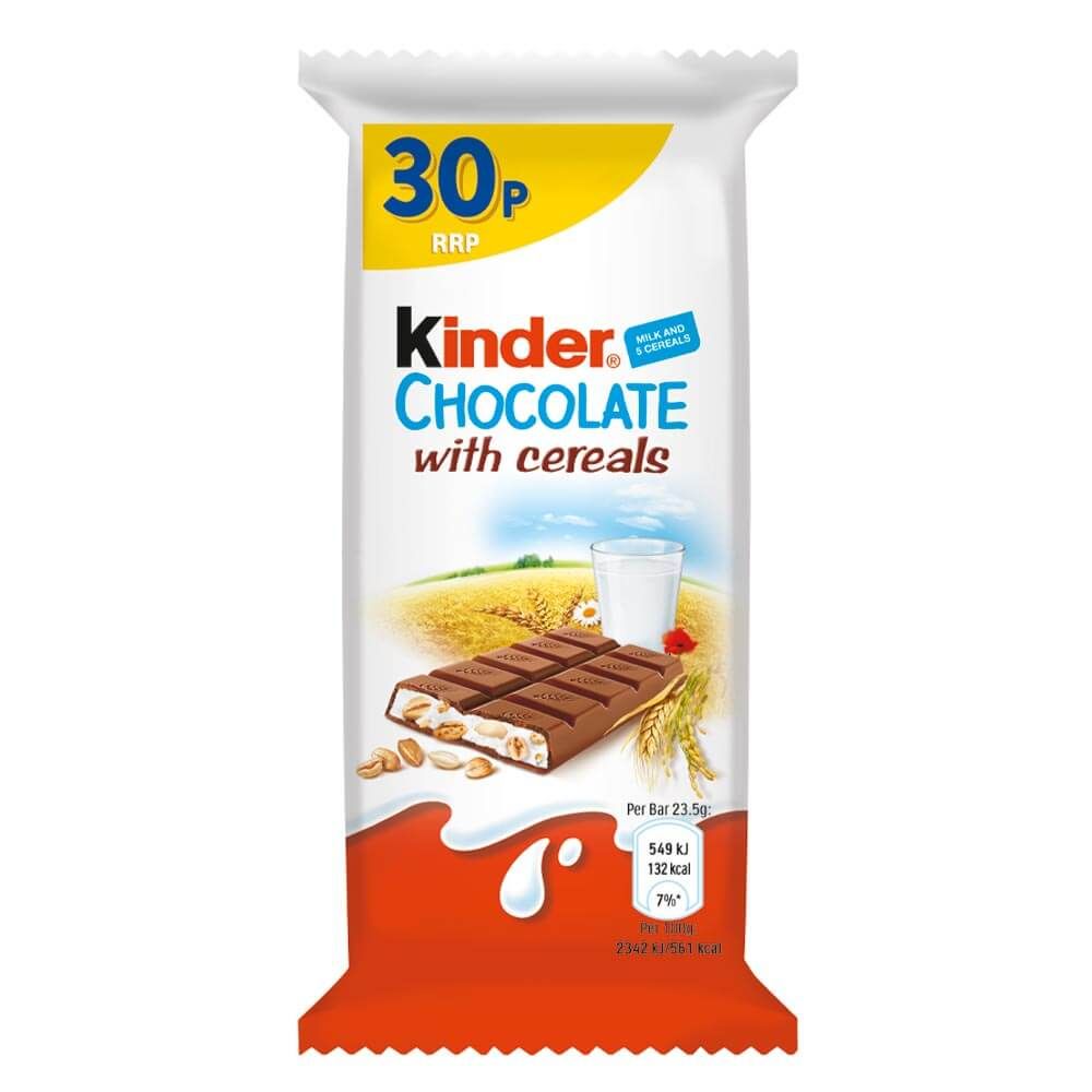 KINDER SNACK BAR T36's
