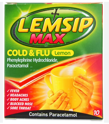 LEM MAX LEMON COLD&FLU (4x10sachets)