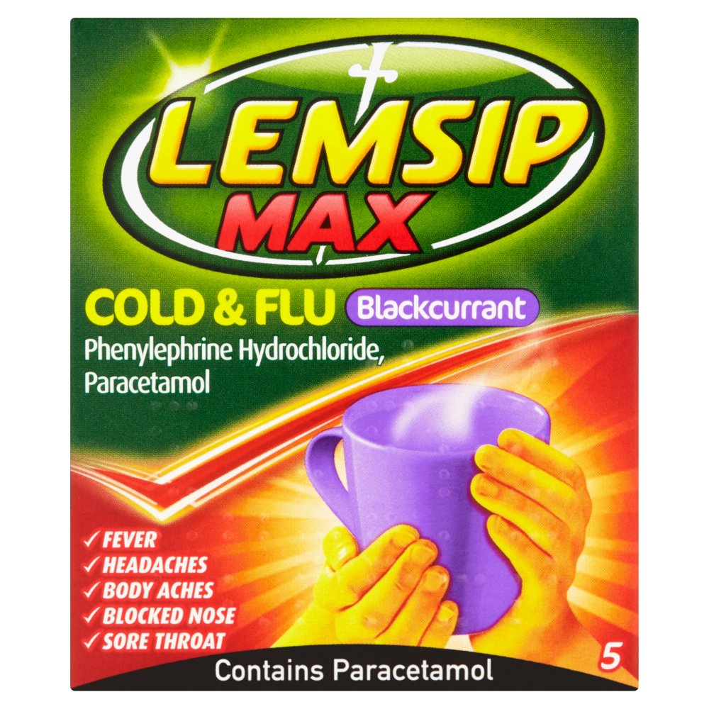 LEMSIP  MAX COLD&FLU B'CURENT (6'sx5schts)