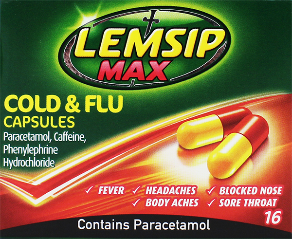 LEM MAX COLD & FLU  (6'sx16cap)