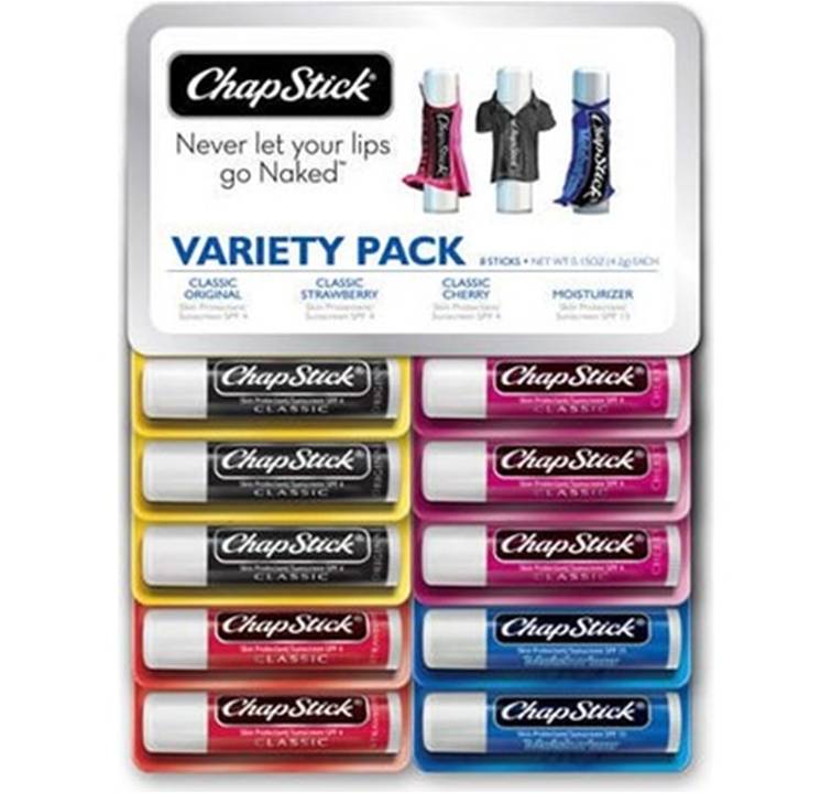 CHAPSTICK ASSORTED x 10's