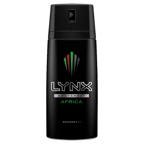 LYNX BODY SPRAY AFRICA 6x150ml