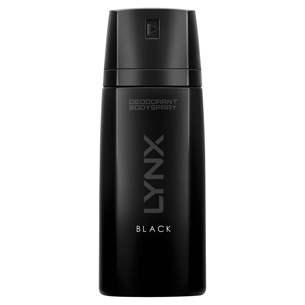 LYNX BODY SPRAY BLACK 6x150ml