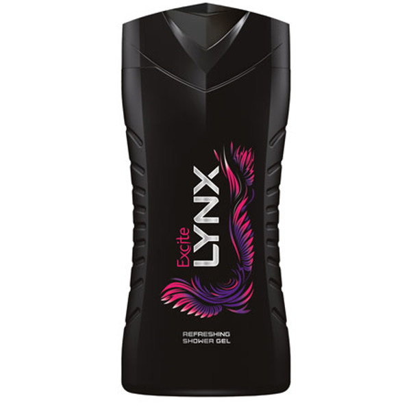 LYNX SHOWER GEL EXCITE 6x225ml