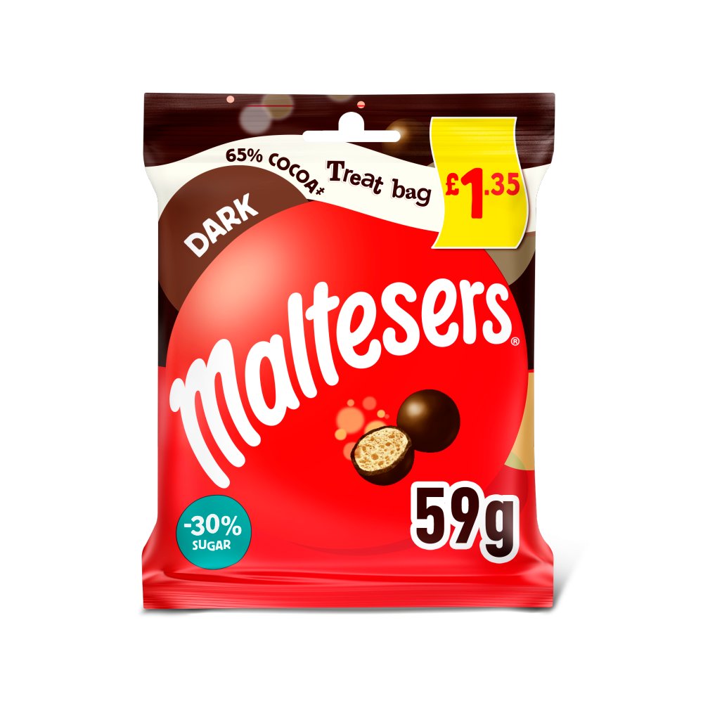 MALTESERS DARK T/ Bag (18x59g)  *new*