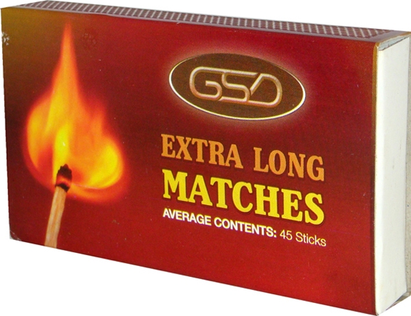 EXTRA LONG BBQ MATCHES x 12's