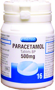PARACETAMOL TUB 16 Tablets x 12's