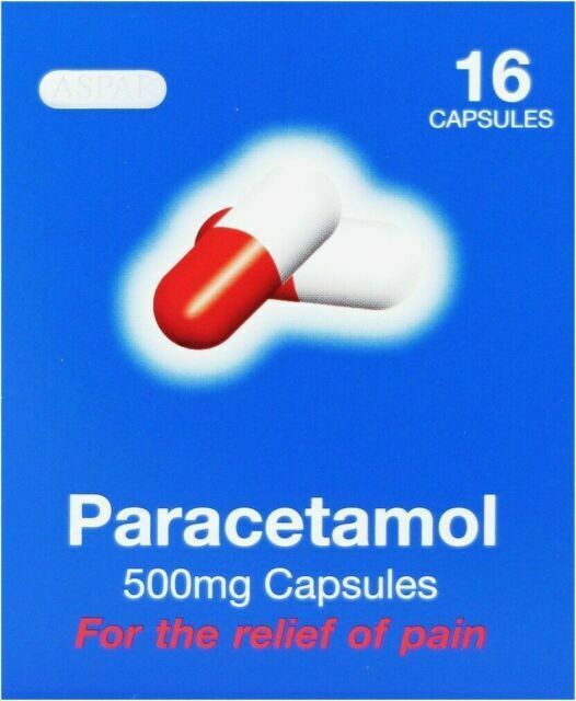 MAX PARACETAMOL BOX 16 Capsules x 10's