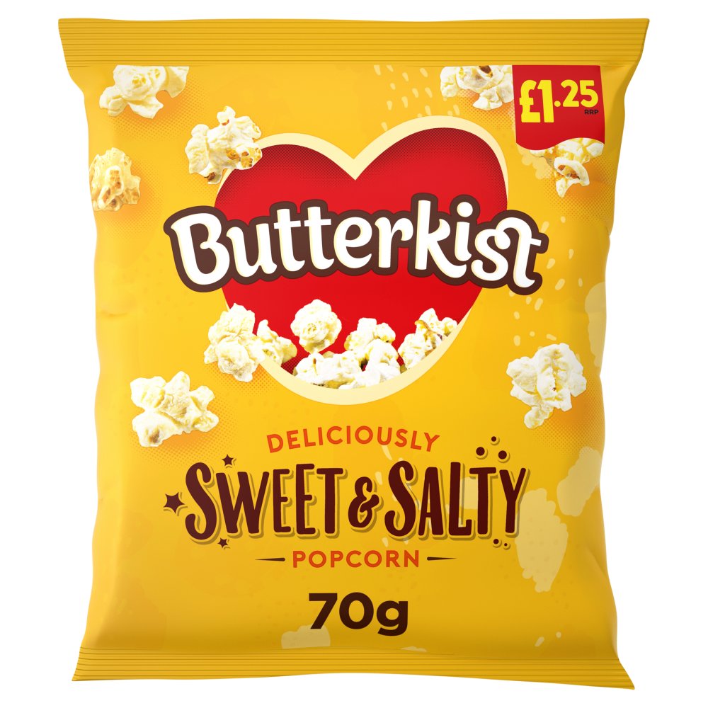 BKIST POPCORN SWEET&SALTED 15x70g