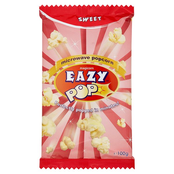 EAZYPOP M/WAVE SWEET POPCORN 16x85g