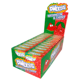 DWEEBS W'MELON & CHERRY x 24's RRP 89p