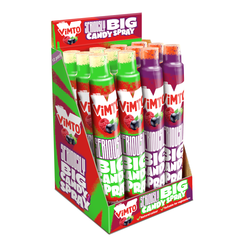 VMTO SERSLY S'BERRY/ CHERRY BIG SPRAY x12's RRP