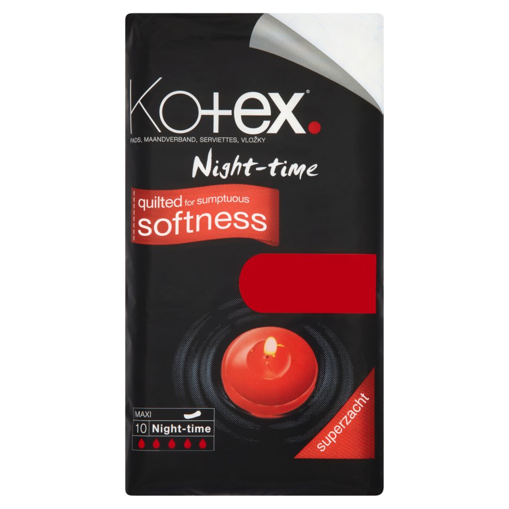 KOTEX MAXI NIGHT TIME 6x10's