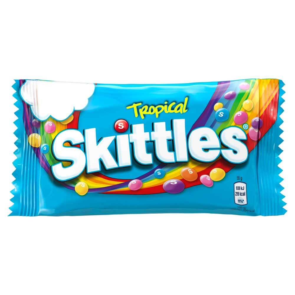 SKITTLES TROPICAL (36x45g)