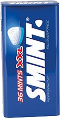 SMINT XXL TIN PEPPERMINT BLUE x12's