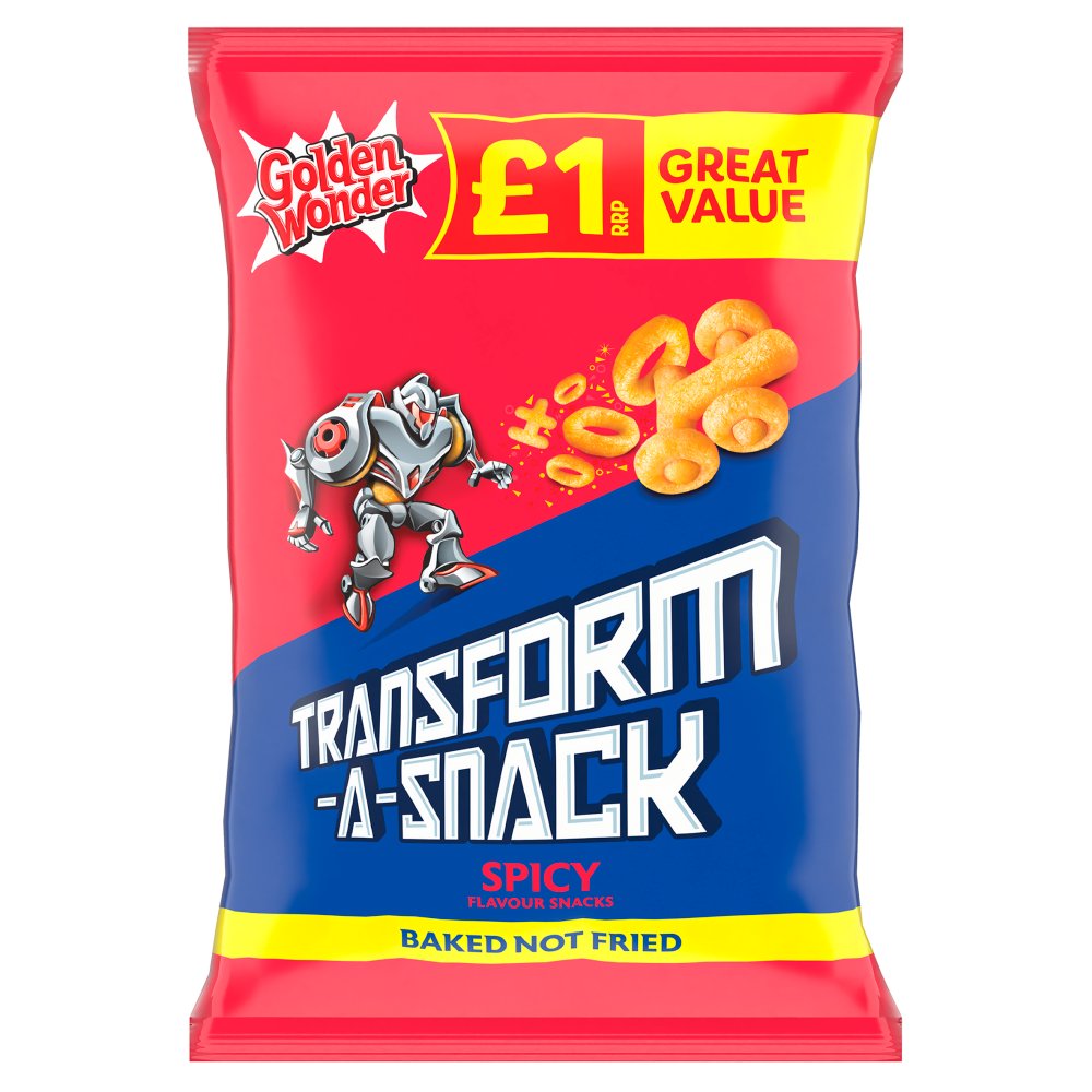 £1 T/FORMA SNACK SPICY x 18's