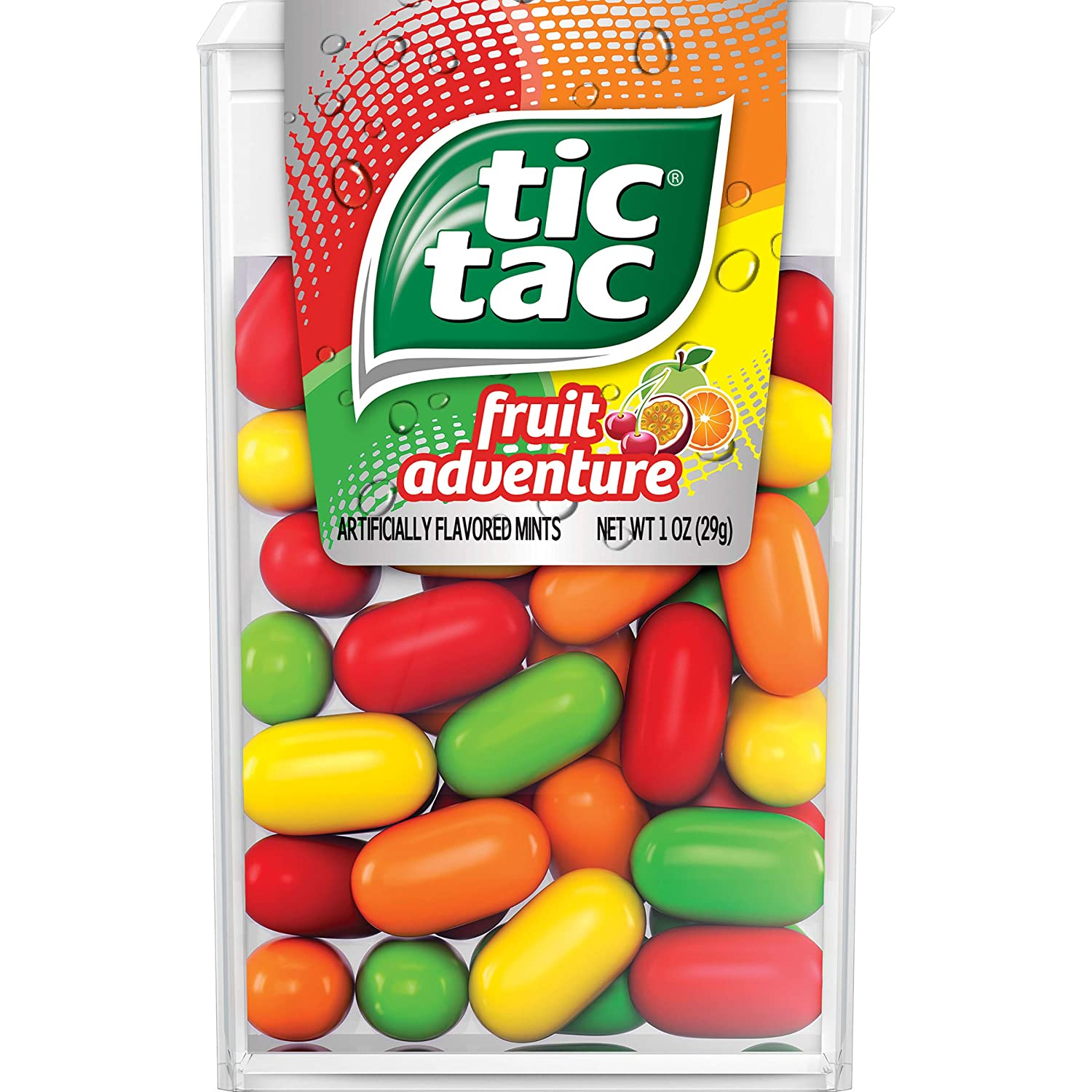TIC TAC FRUIT ADVENTURE (24x18g)