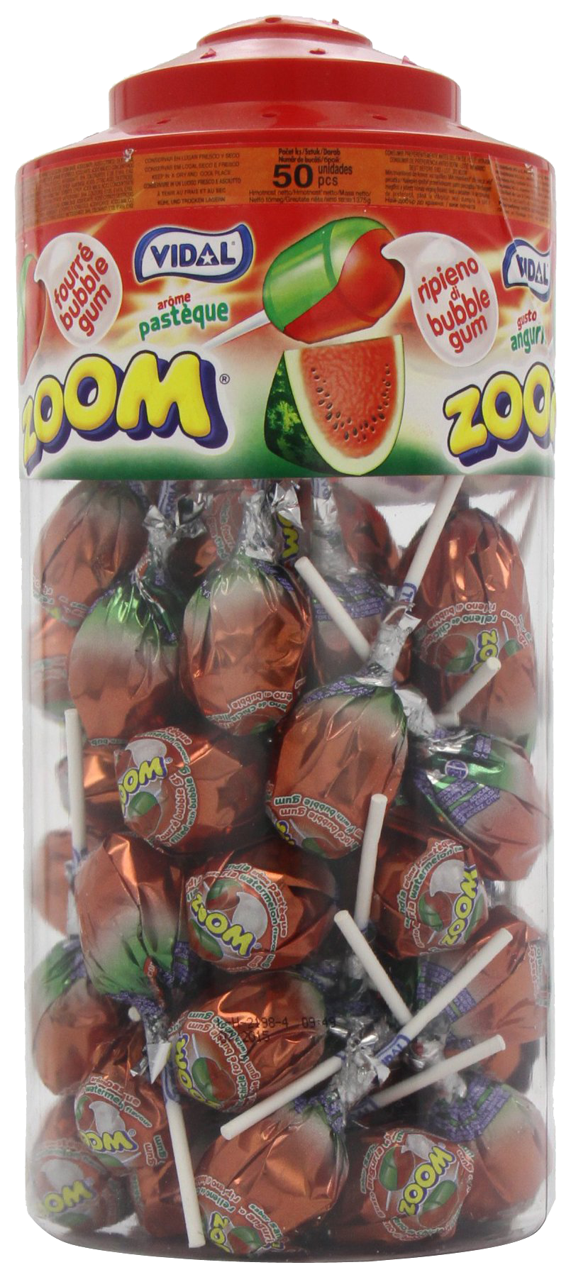 ZOOM W/MELON LOLY+B'GUM 50x30p