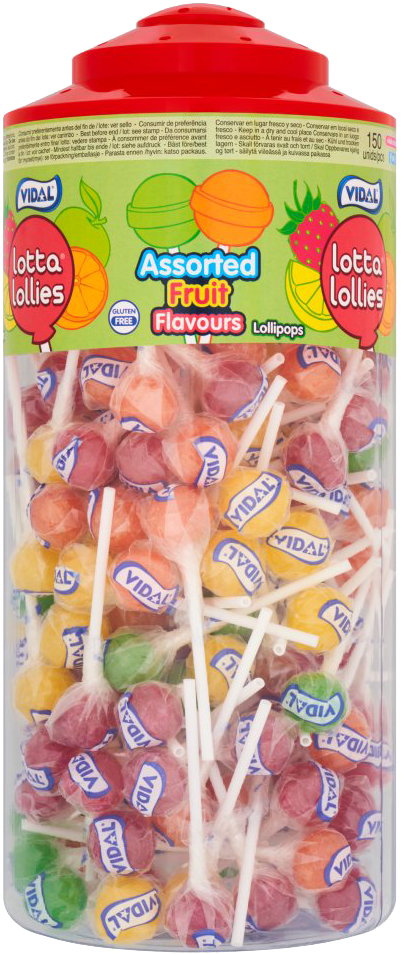 ASSORTED FLAVOURS LOLLY 150x15p