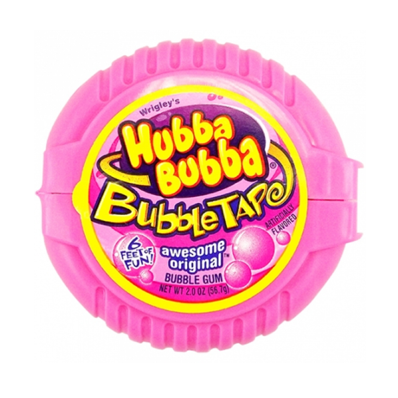 H/BUBBA BUBBLE TAPE FANCY FRUIT x 12's