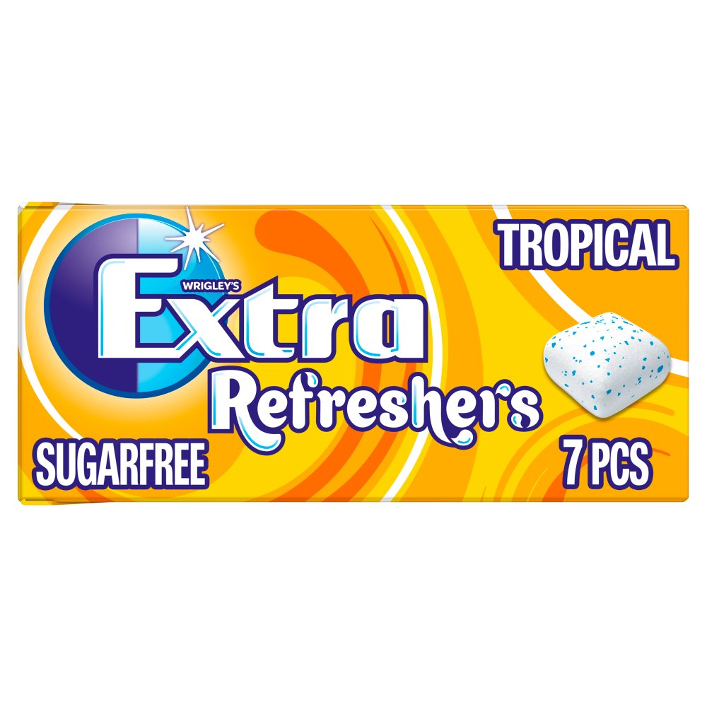 EXTRA REFRESHERS TROPICAL HANDY PK 16's