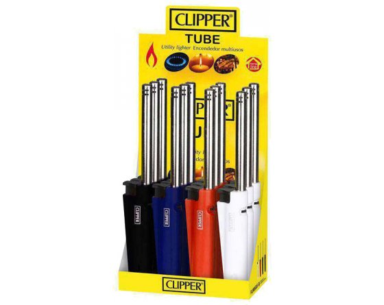 CLIPPER TUBE SOLID COLOURS x 12's