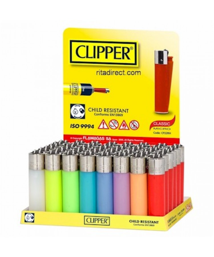CLIPPER CLASSIC REFILLABLE x 40's