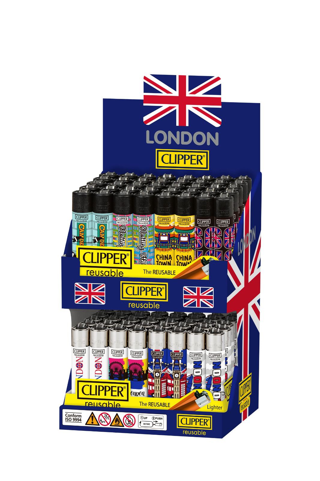 CLIPPER LONDON TWIN STAND x 80's