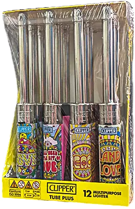 CLIPPER TUBE HIPPI LOVE x 12's