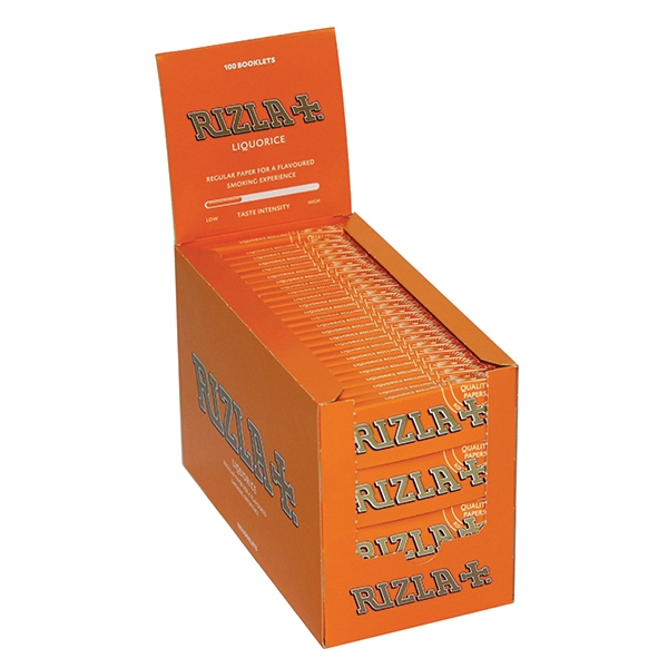 RIZLA LIQOURICE x 100's xxx