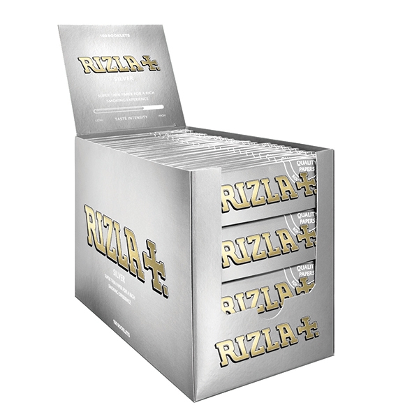 RIZLA SILVER STANDARD x 100's