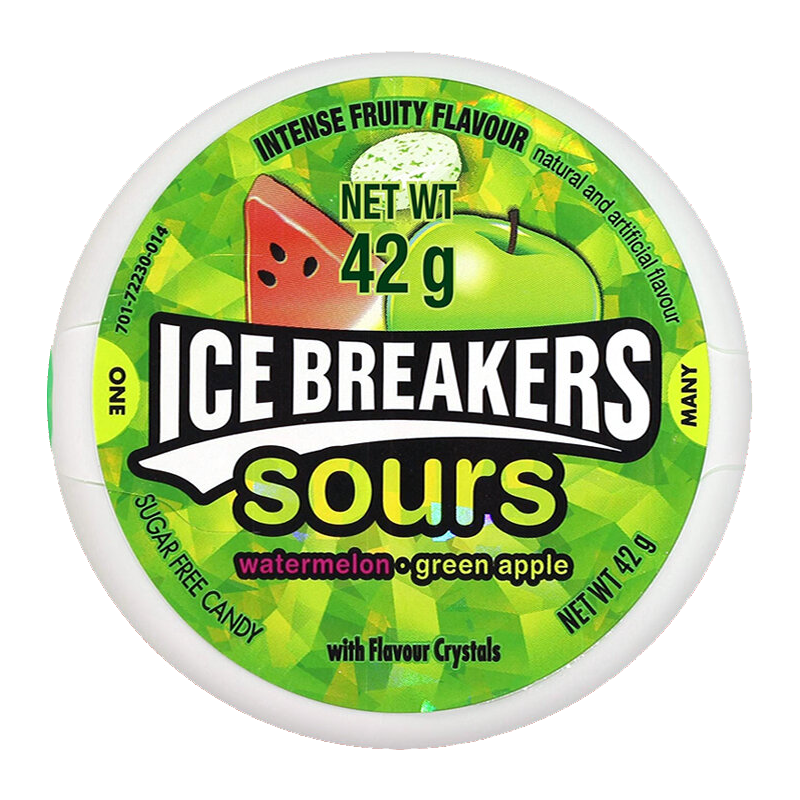 ICE BREAKERS FRUIT SOURS 8x42g